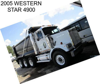 2005 WESTERN STAR 4900