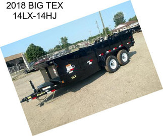 2018 BIG TEX 14LX-14HJ