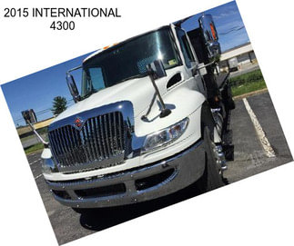 2015 INTERNATIONAL 4300