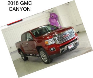 2018 GMC CANYON