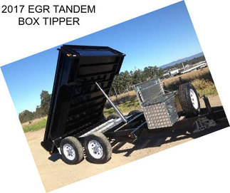 2017 EGR TANDEM BOX TIPPER