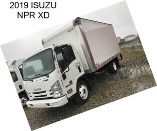 2019 ISUZU NPR XD