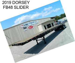 2019 DORSEY FB48 SLIDER