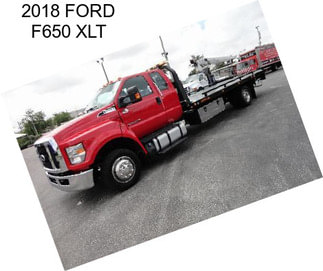 2018 FORD F650 XLT