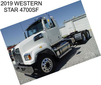 2019 WESTERN STAR 4700SF