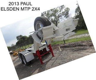 2013 PAUL ELSDEN MTP 2X4