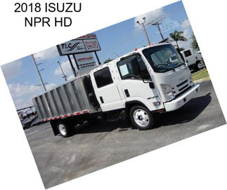 2018 ISUZU NPR HD