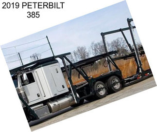 2019 PETERBILT 385