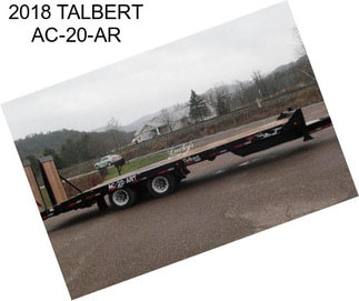 2018 TALBERT AC-20-AR