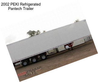 2002 PEKI Refrigerated Pantech Trailer