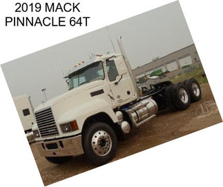 2019 MACK PINNACLE 64T