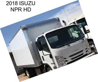 2018 ISUZU NPR HD