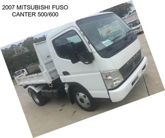 2007 MITSUBISHI FUSO CANTER 500/600