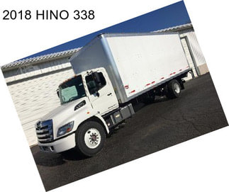 2018 HINO 338