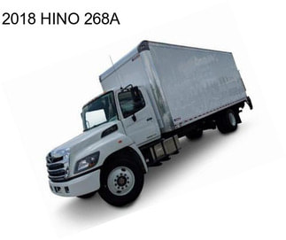 2018 HINO 268A