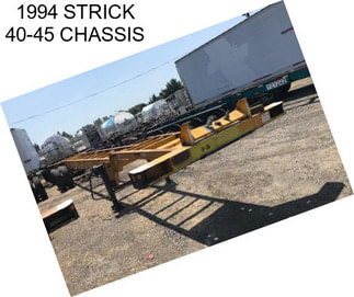 1994 STRICK 40-45 CHASSIS