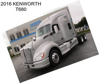 2016 KENWORTH T680