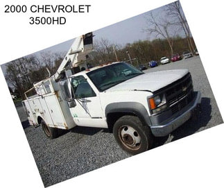 2000 CHEVROLET 3500HD