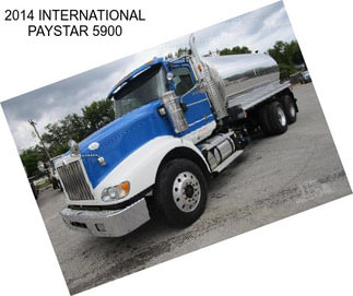 2014 INTERNATIONAL PAYSTAR 5900