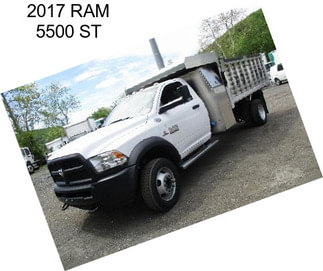 2017 RAM 5500 ST