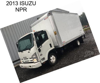 2013 ISUZU NPR