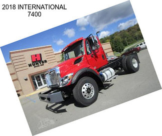 2018 INTERNATIONAL 7400