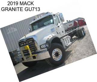 2019 MACK GRANITE GU713