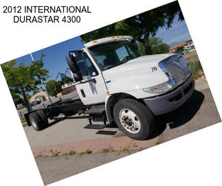 2012 INTERNATIONAL DURASTAR 4300