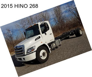 2015 HINO 268