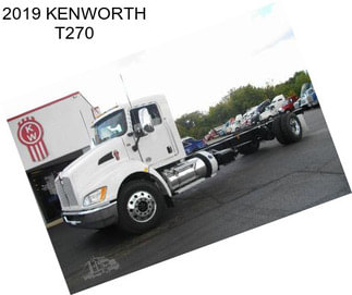 2019 KENWORTH T270