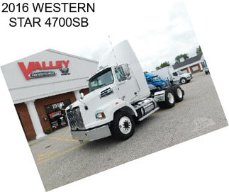 2016 WESTERN STAR 4700SB