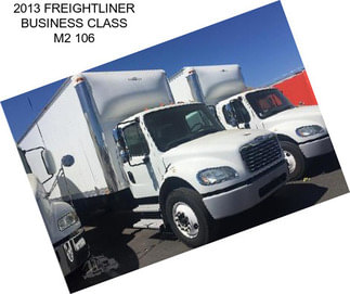 2013 FREIGHTLINER BUSINESS CLASS M2 106