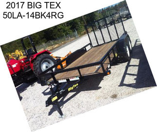 2017 BIG TEX 50LA-14BK4RG