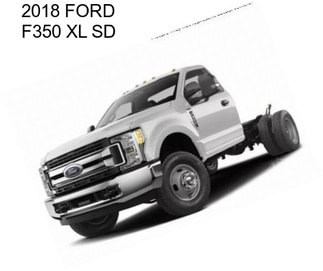 2018 FORD F350 XL SD