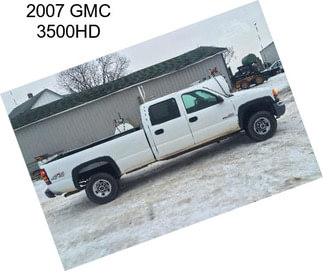 2007 GMC 3500HD