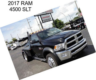 2017 RAM 4500 SLT