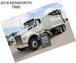 2018 KENWORTH T880