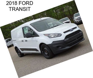 2018 FORD TRANSIT