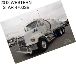 2018 WESTERN STAR 4700SB