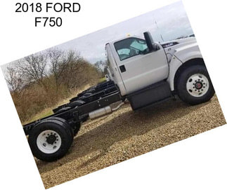 2018 FORD F750