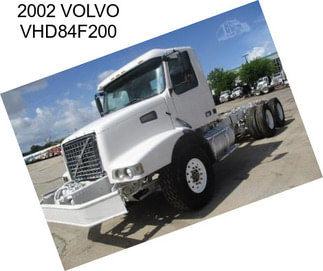 2002 VOLVO VHD84F200