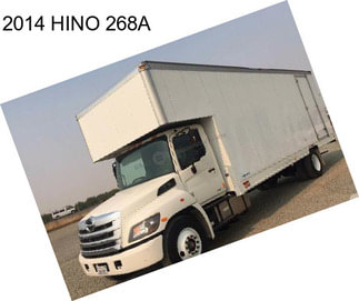 2014 HINO 268A