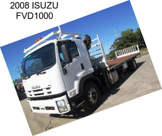 2008 ISUZU FVD1000