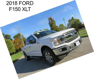 2018 FORD F150 XLT