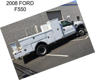 2008 FORD F550