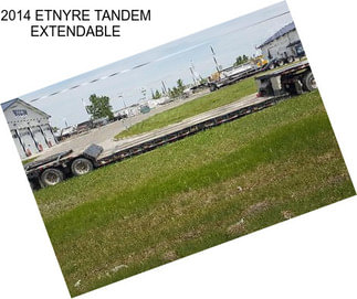 2014 ETNYRE TANDEM EXTENDABLE