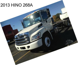 2013 HINO 268A