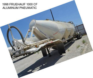 1998 FRUEHAUF 1000 CF ALUMINUM PNEUMATIC