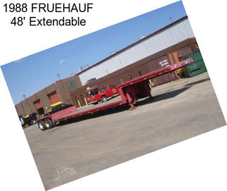 1988 FRUEHAUF 48\' Extendable