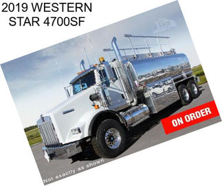 2019 WESTERN STAR 4700SF